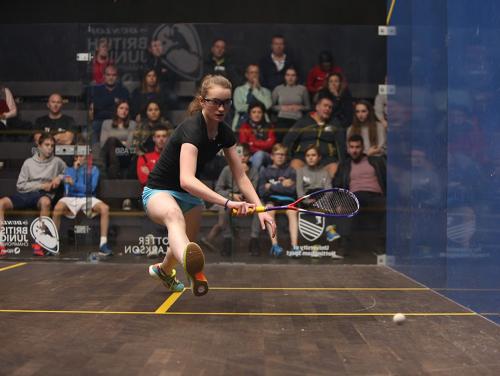Lydia Robinson Beverley Squash Club BJC 2018 Nottingham
